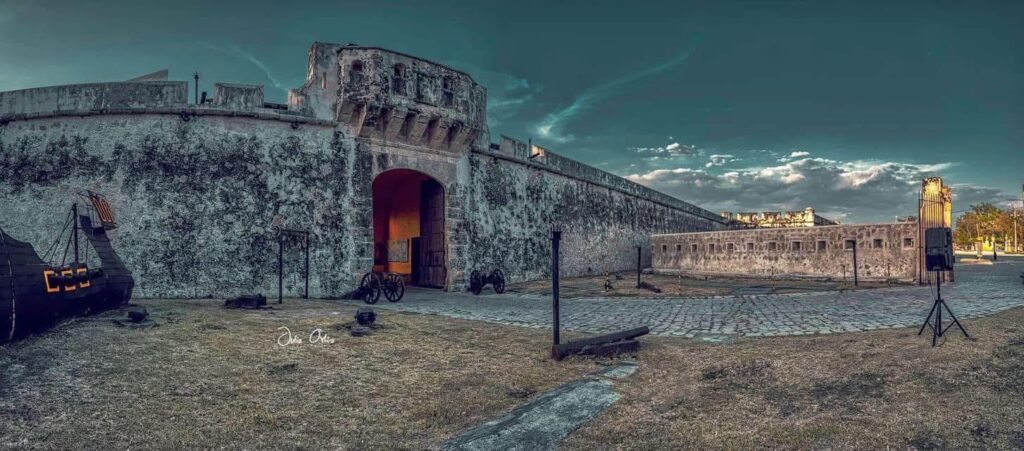 Baluarte de San Francisco in Campeche, Mexico