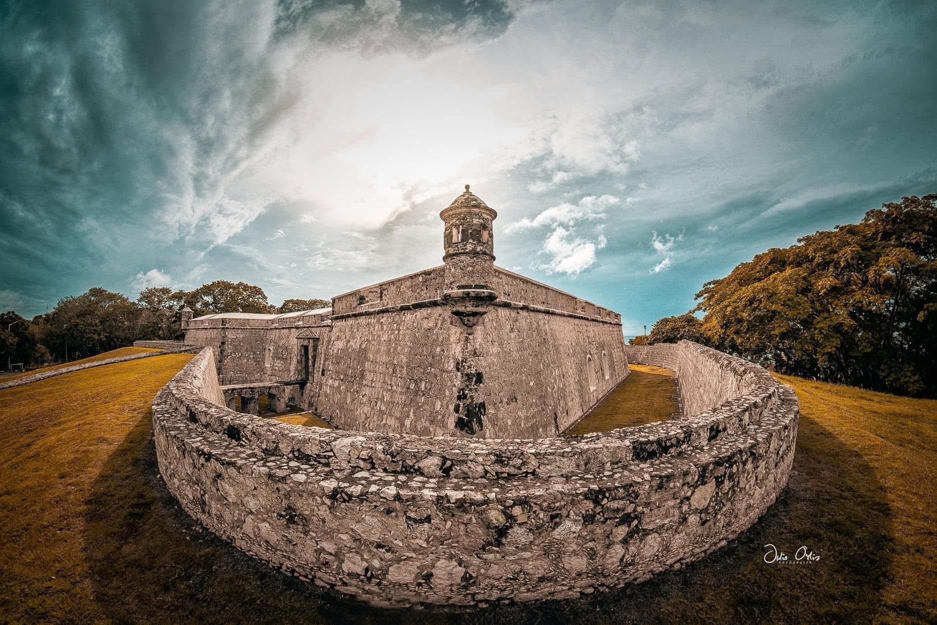 Fuerte de San Miguel in Campeche, Mexico.